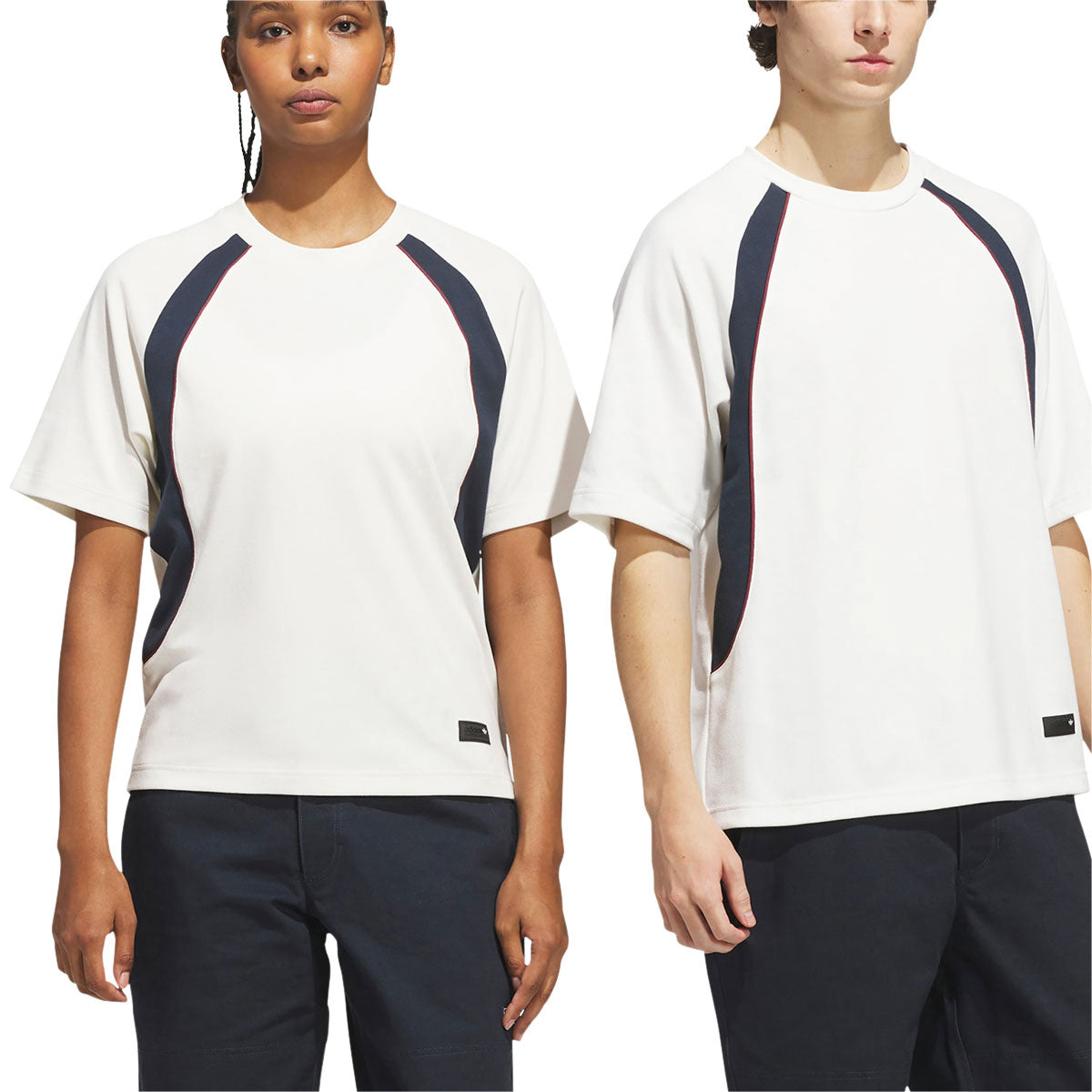 Adidas FS+ Jersey - Chalk White/Aurora Ink image 5