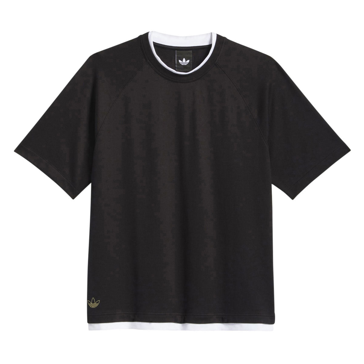 Adidas Tyshawn Premium T-Shirt - Black/White image 1