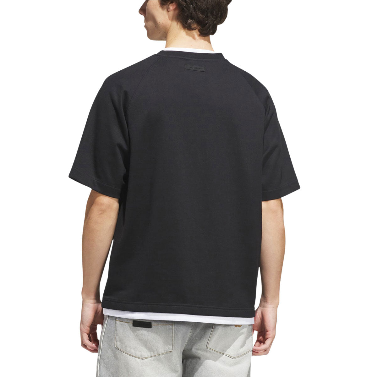 Adidas Tyshawn Premium T-Shirt - Black/White image 3
