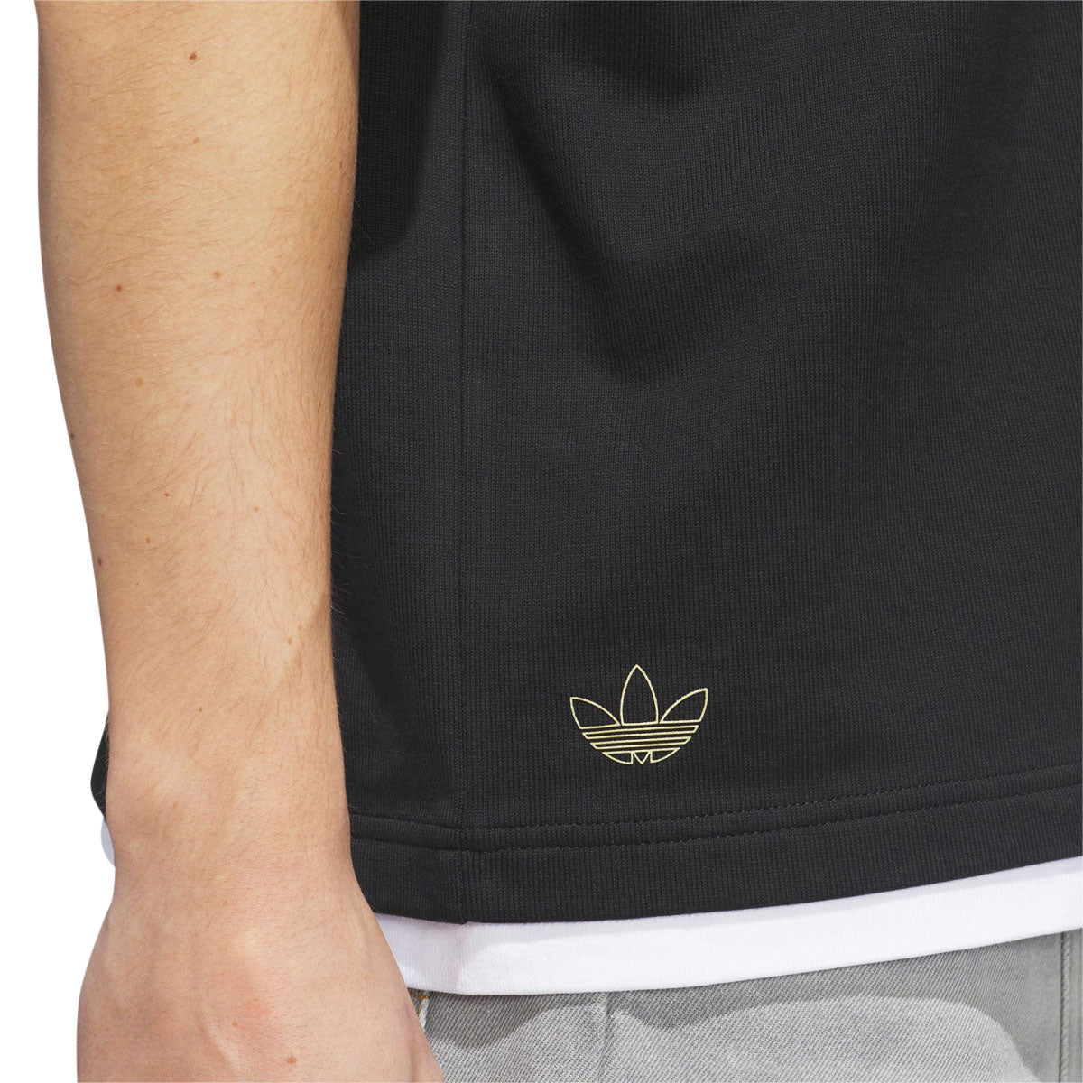 Adidas Tyshawn Premium T-Shirt - Black/White image 4