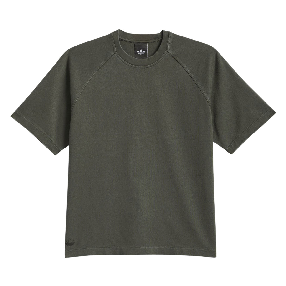 Adidas Tyshawn Washed T-Shirt - Utility Grey image 1
