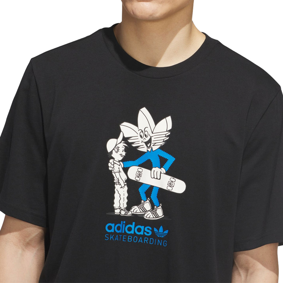Adidas FSBS Push T-Shirt - Black image 3