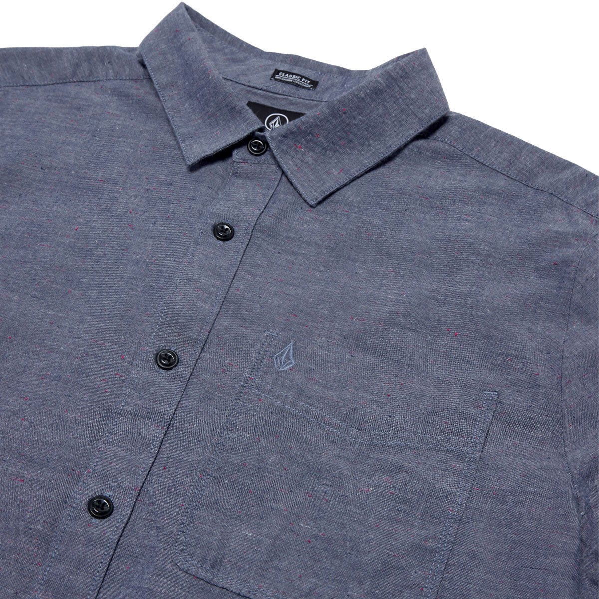 Volcom Date Knight Long Sleeve Shirt - Blue Wash image 3