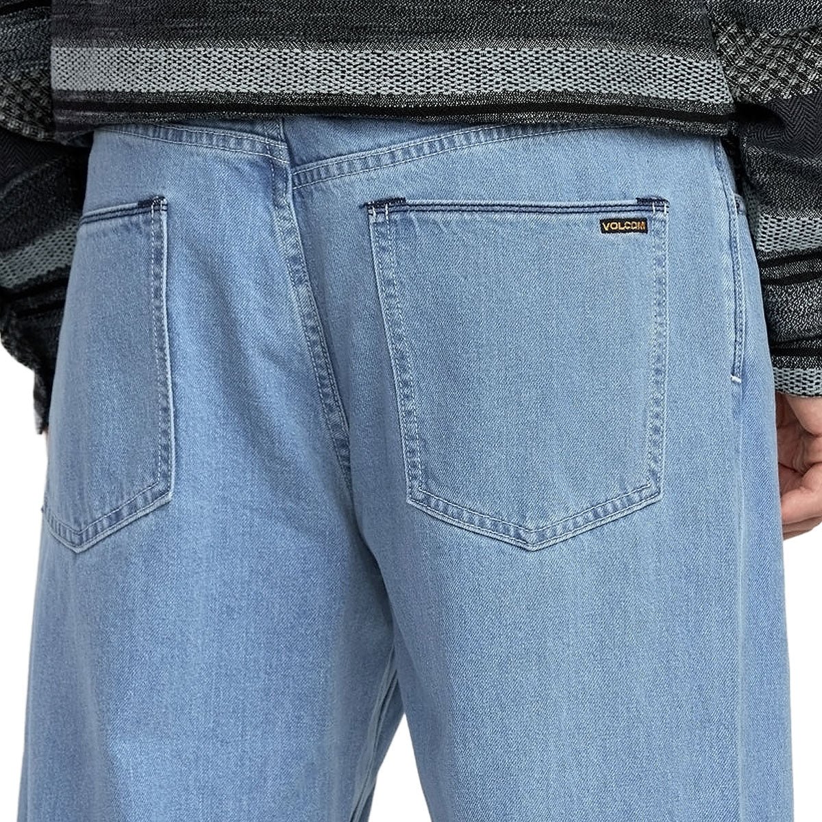 Volcom Fivedown Denim Jeans - Camper Blue image 3
