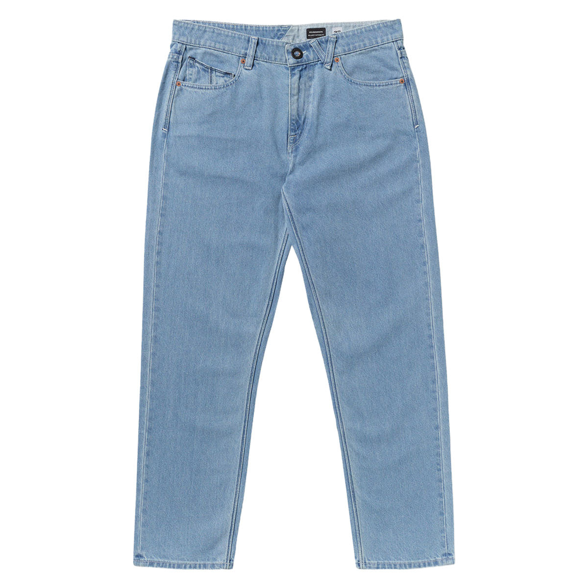 Volcom Fivedown Denim Jeans - Camper Blue image 5