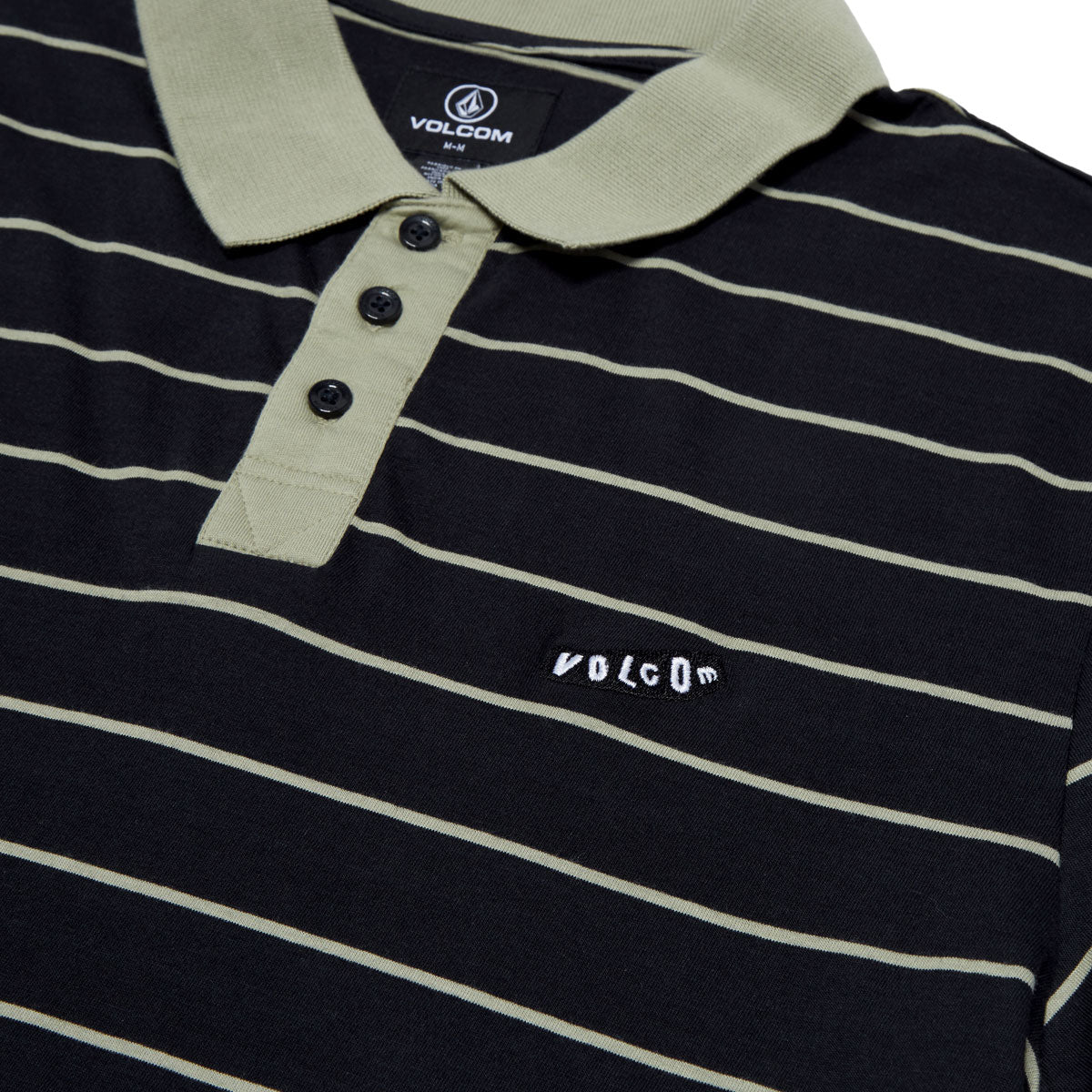 Volcom Ragstone Polo Shirt - Antique Black image 3