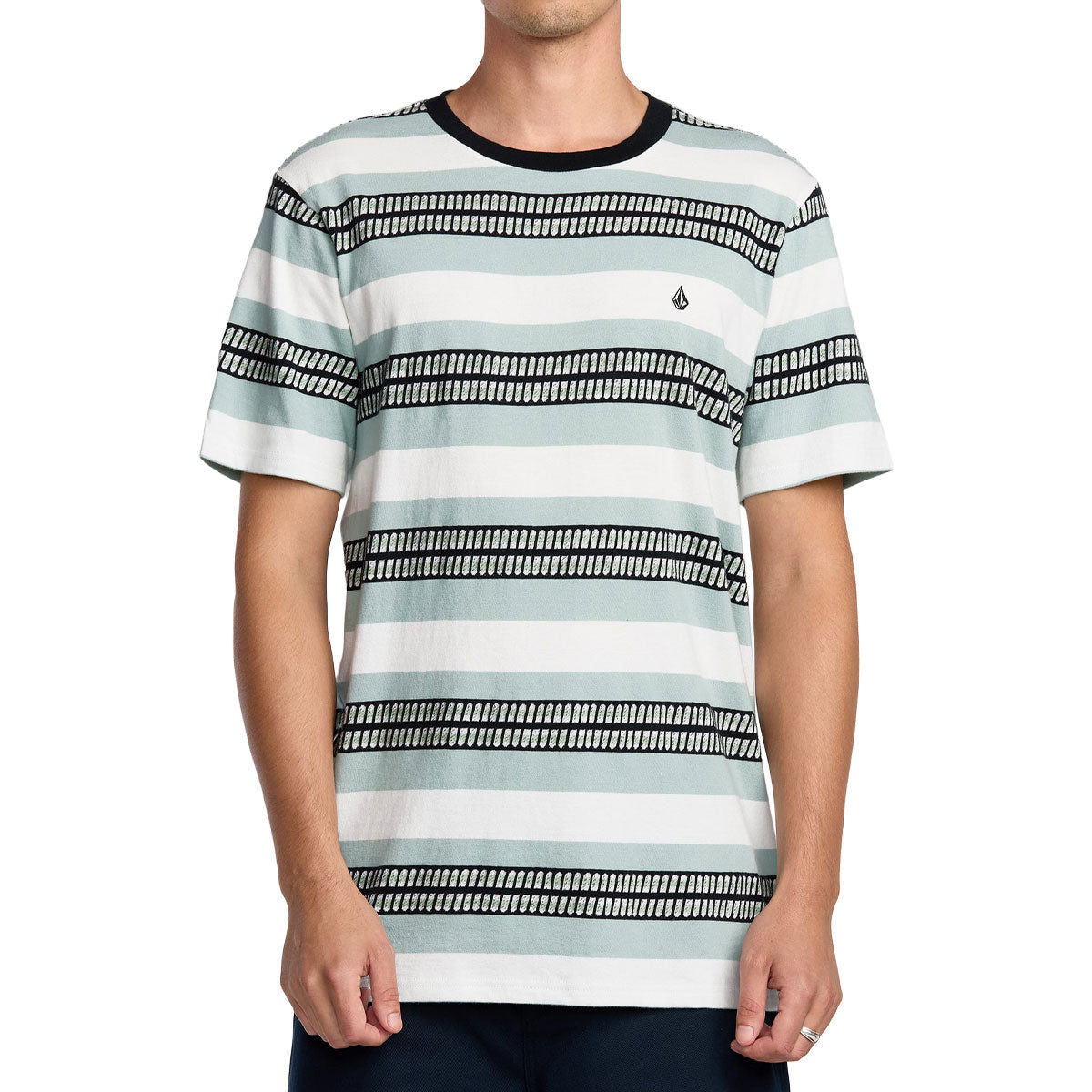 Volcom Excluder Crew T-Shirt - Off White image 2