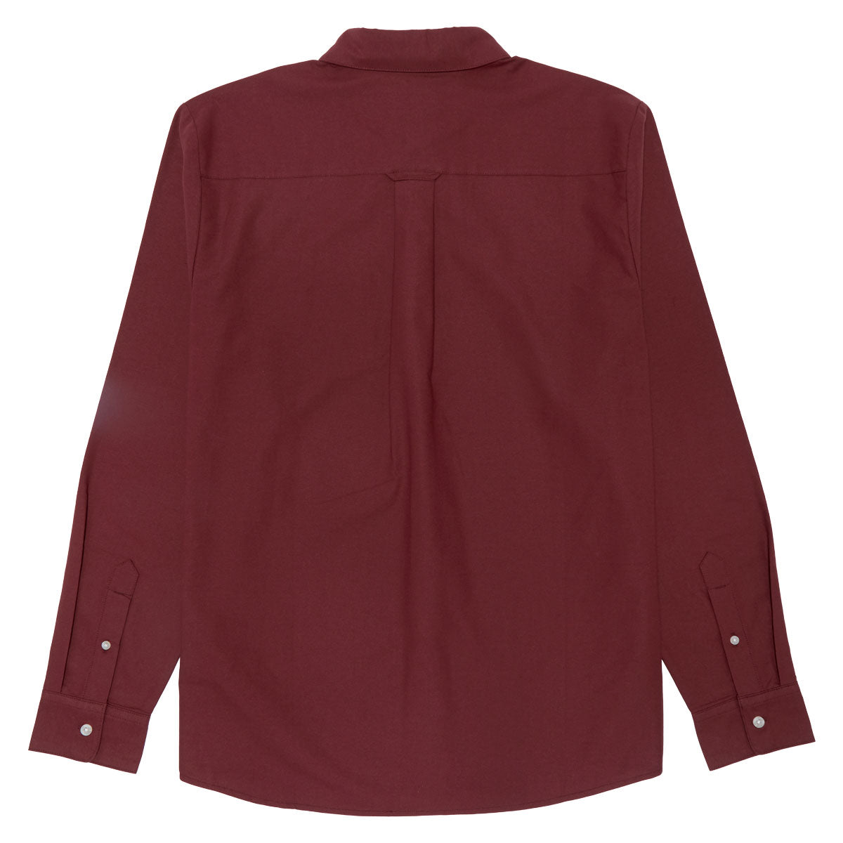 Volcom Veeco Oxford Long Sleeve Shirt - Merlot image 2