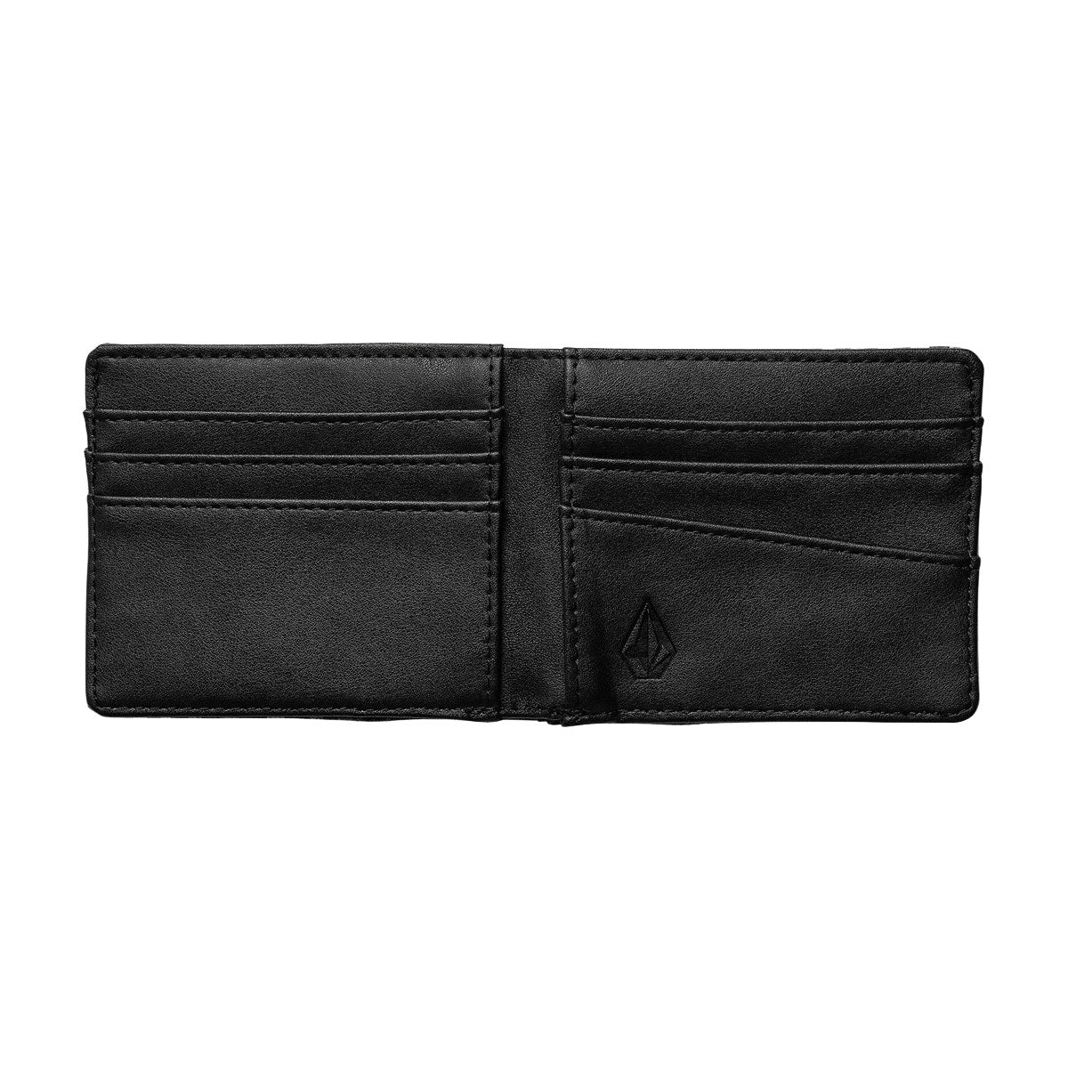 Volcom Solidstone Bifold Wallet - Black White image 3