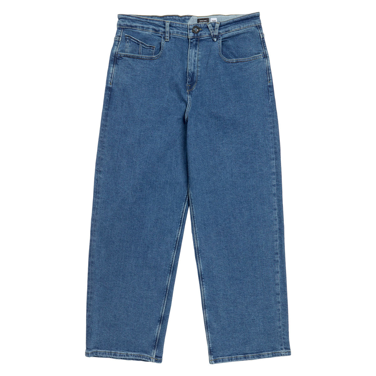 Volcom Chillow Denim Vs Pants - Deep River Blues image 1