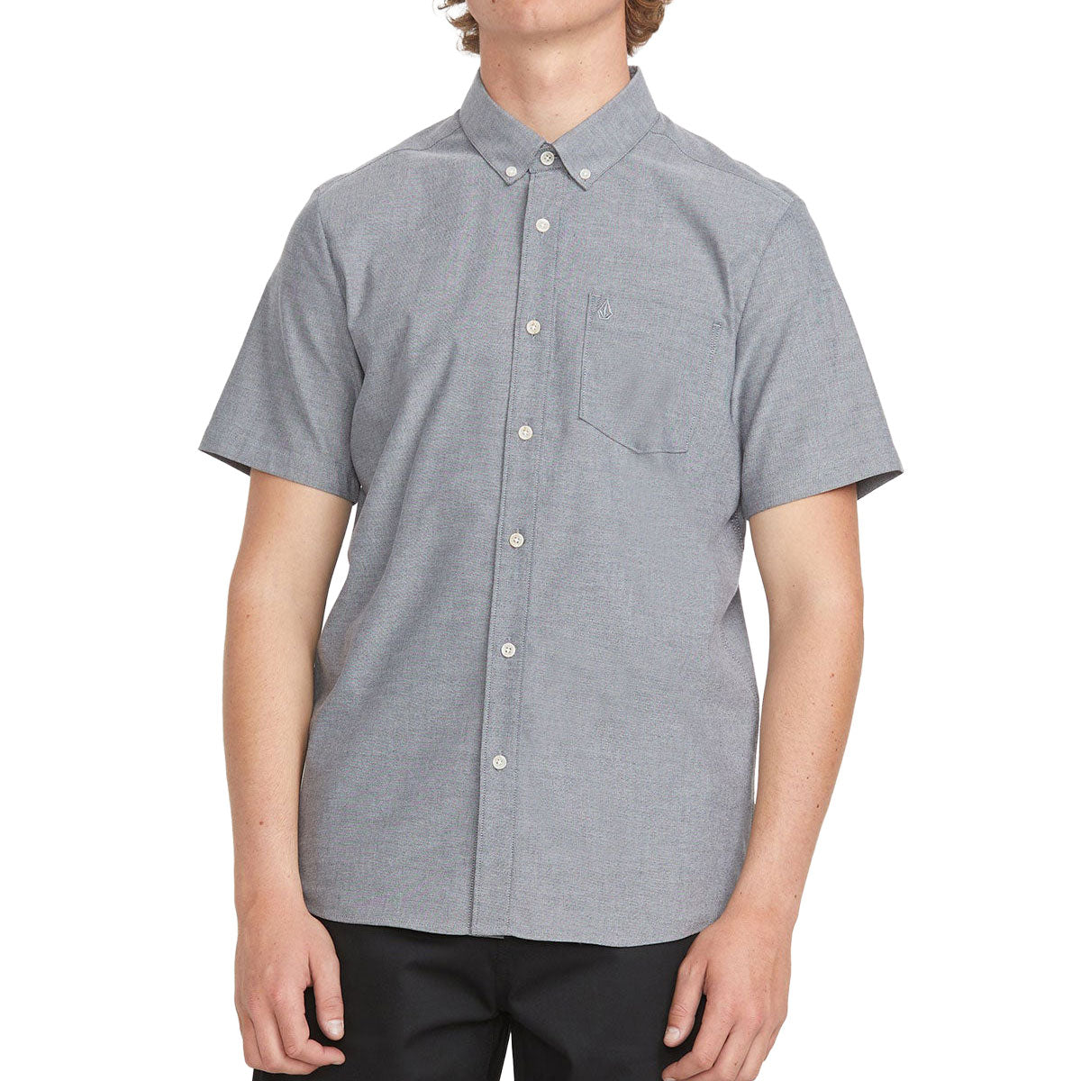 Volcom Everett Oxford Shirt - Black II image 4