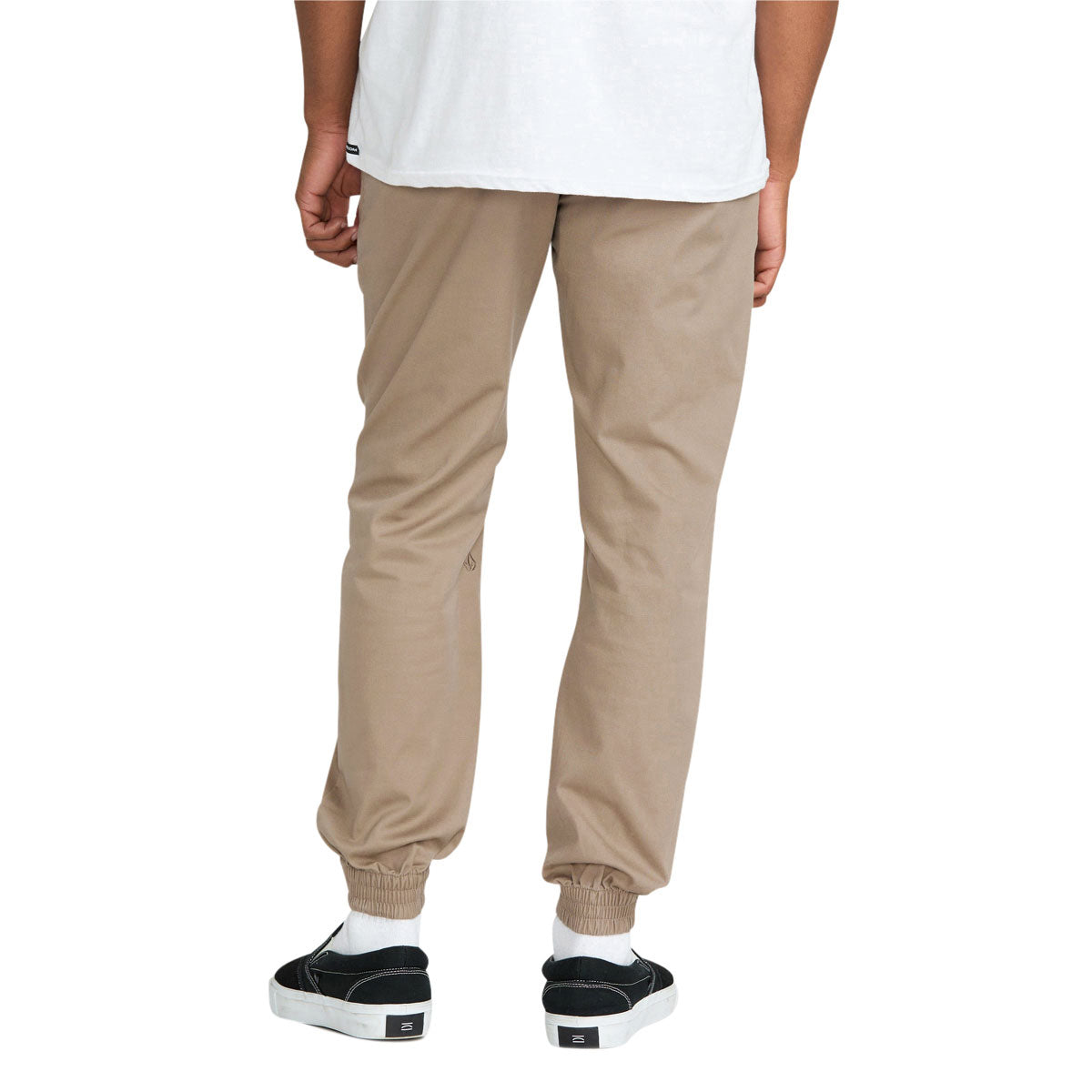 Volcom Frickin Slim Jogger Pants - Khaki 2026 image 2