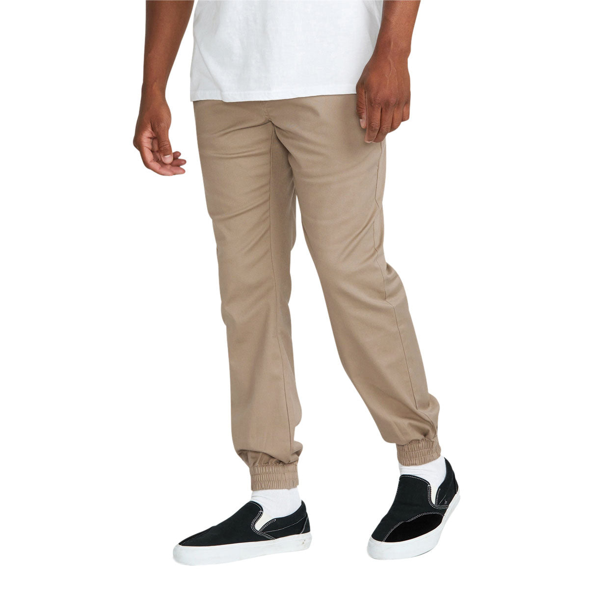 Volcom Frickin Slim Jogger Pants - Khaki 2026 image 4