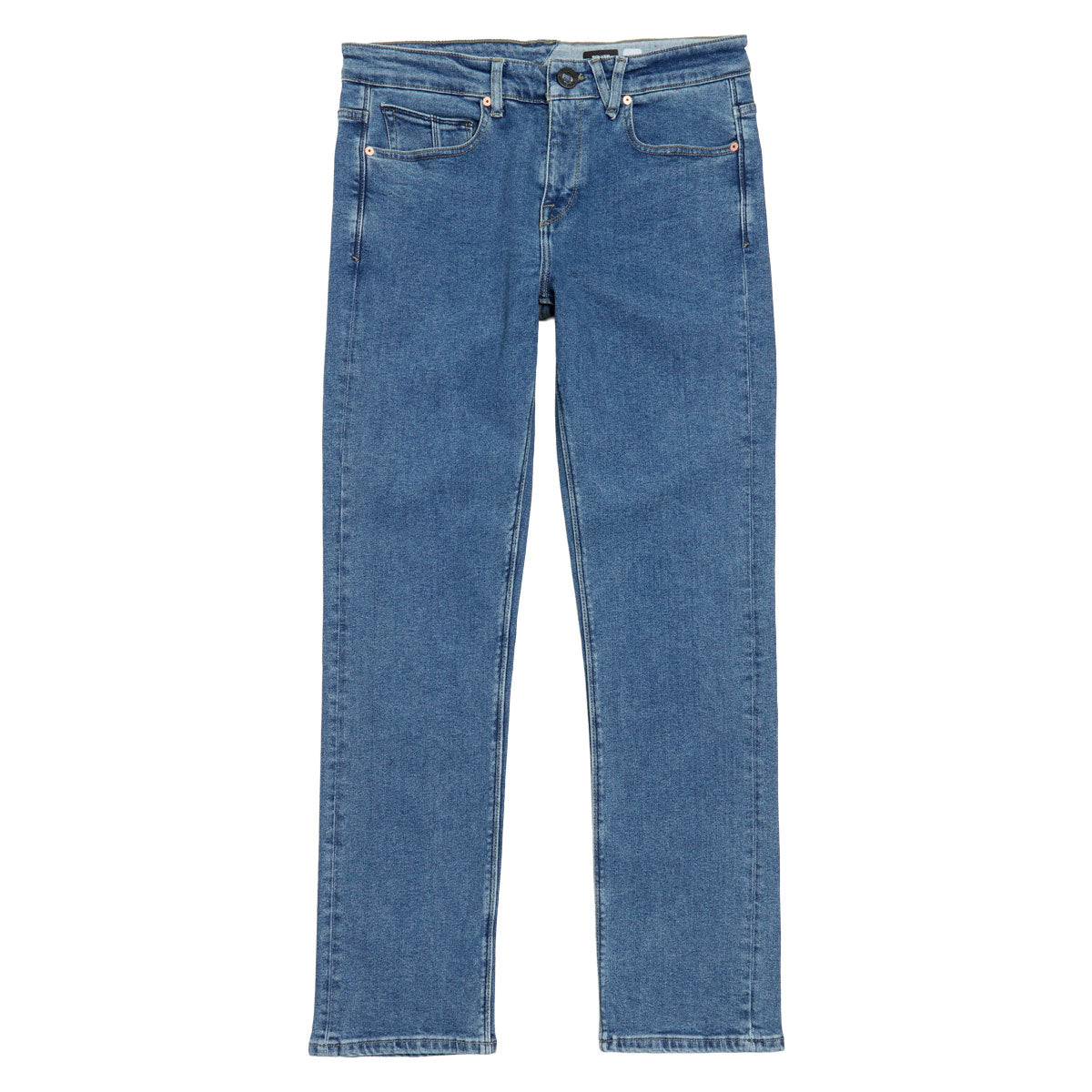 Volcom Solver Denim Jeans - Deep River Blues image 1