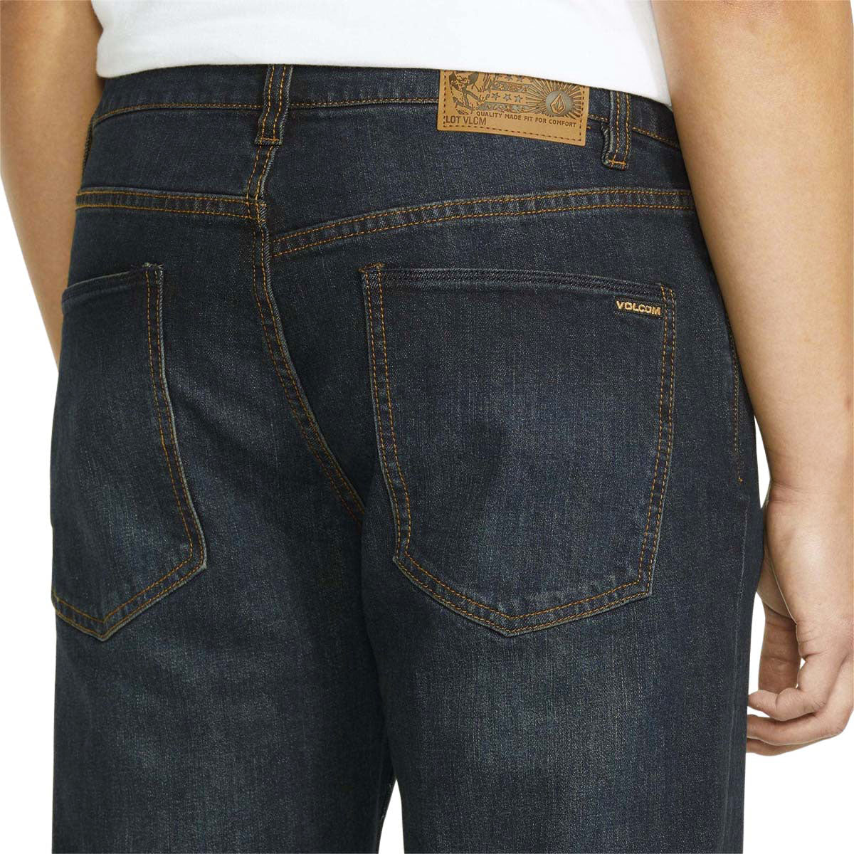 Volcom Solver Denim Jeans - New Vintage Blue 2026 image 3