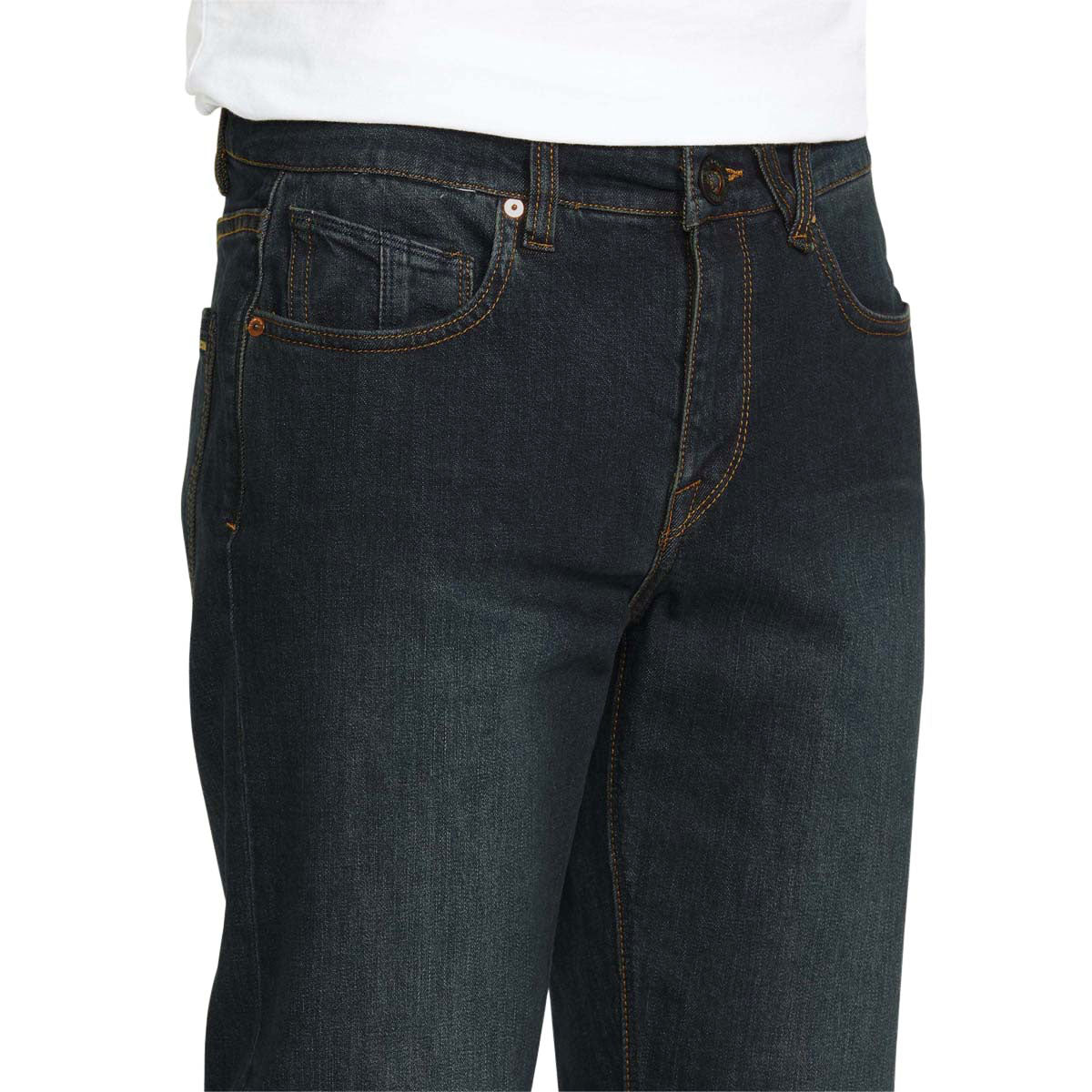 Volcom Solver Denim Jeans - New Vintage Blue 2026 image 4
