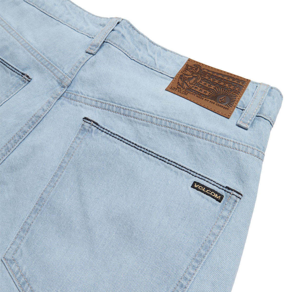 Volcom Billow Denim Jeans - Blue Fog image 5