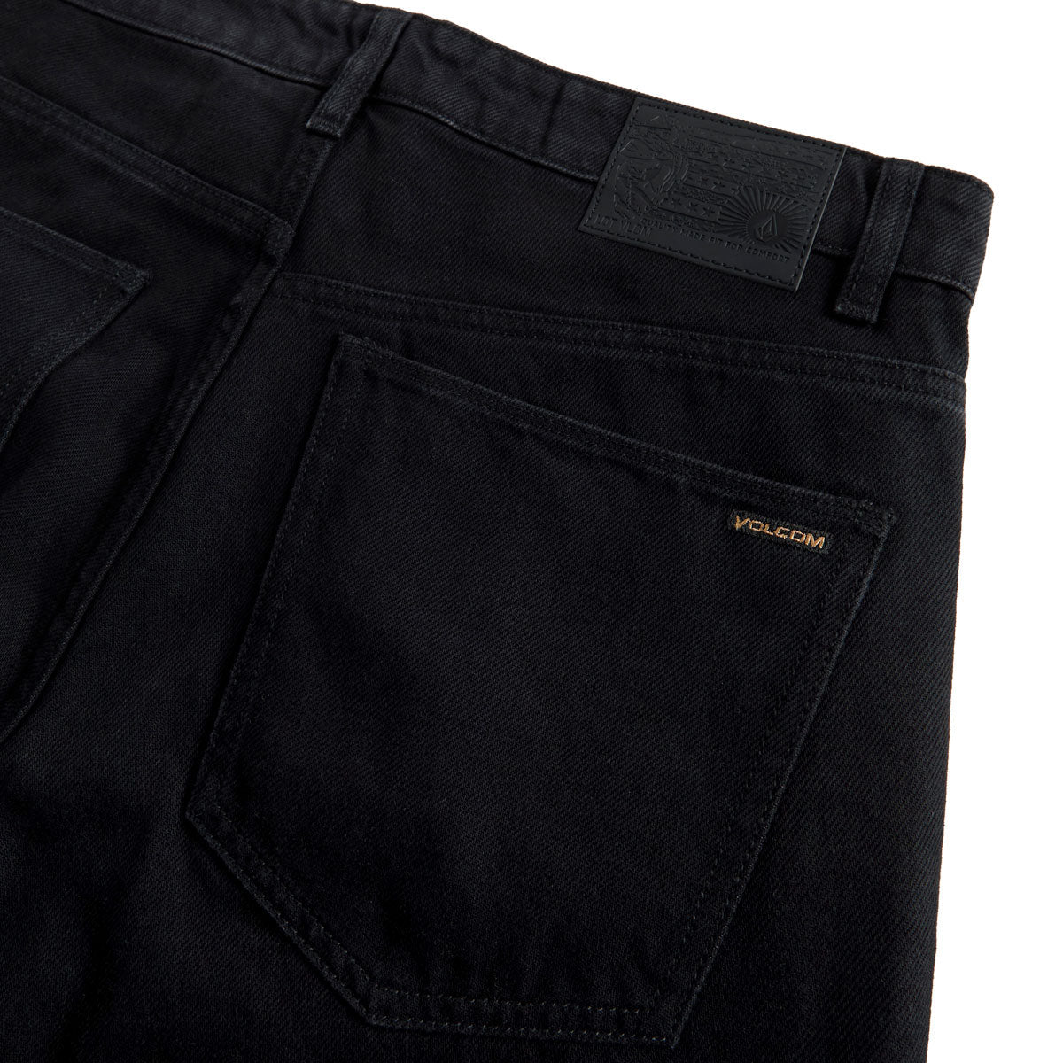 Volcom Billow Denim Jeans - New Black 2025 image 5
