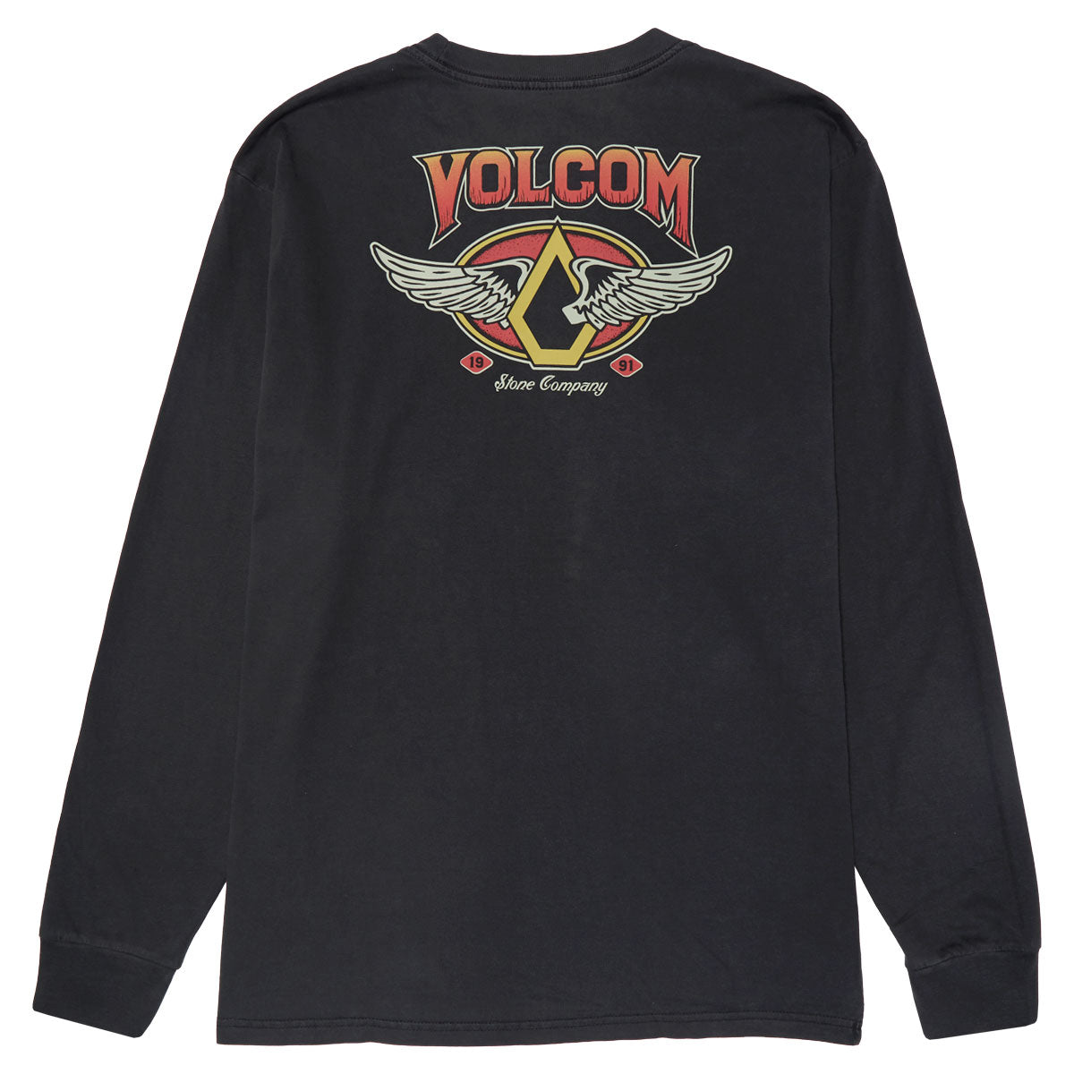 Volcom Wing It Long Sleeve T-Shirt - Antique Black image 1
