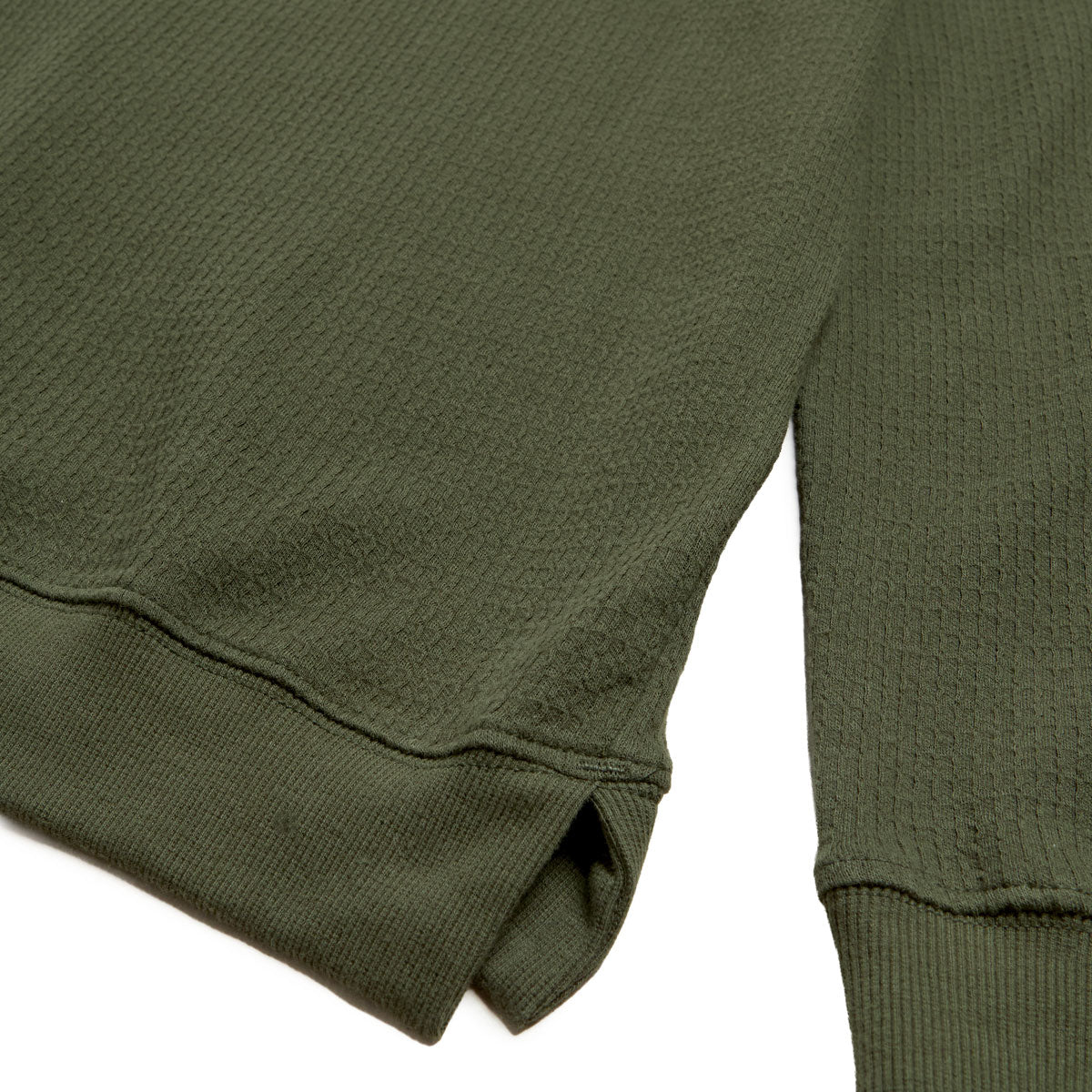 Volcom Gridstone Crew Long Sleeve Shirt - Brownstone image 3