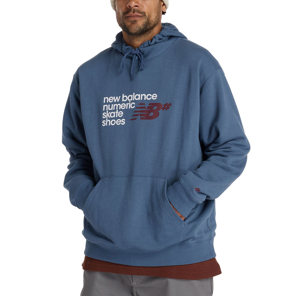 New Balance Numeric Logo Hoodie - Blue image 1