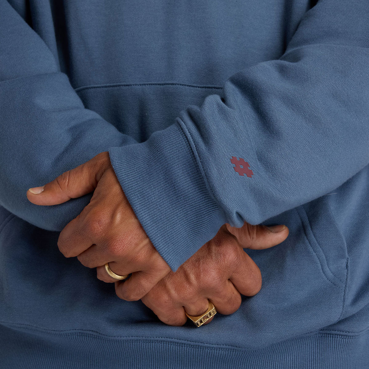 New Balance Numeric Logo Hoodie - Blue image 3