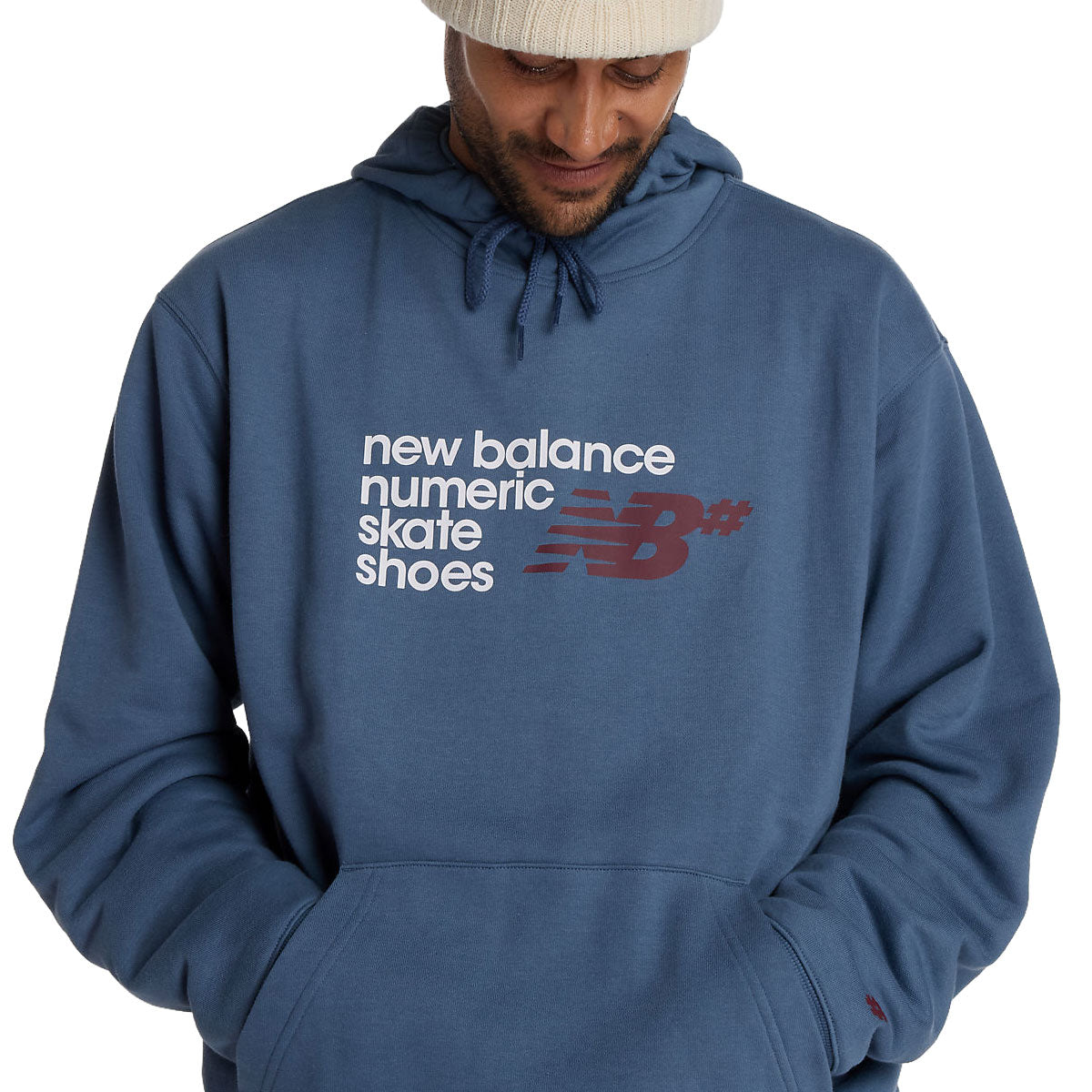 New Balance Numeric Logo Hoodie - Blue image 5