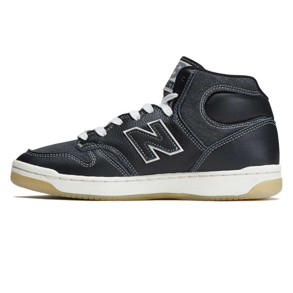New Balance 480 Hi x Brooklyn Projects Shoes - Black image 2