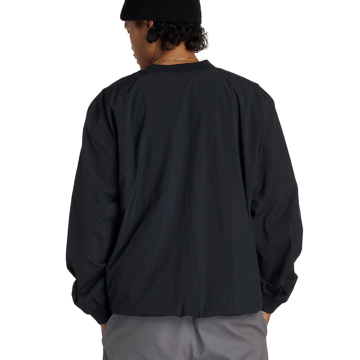 New Balance Numeric Woven Crew Sweatshirt - Black image 2