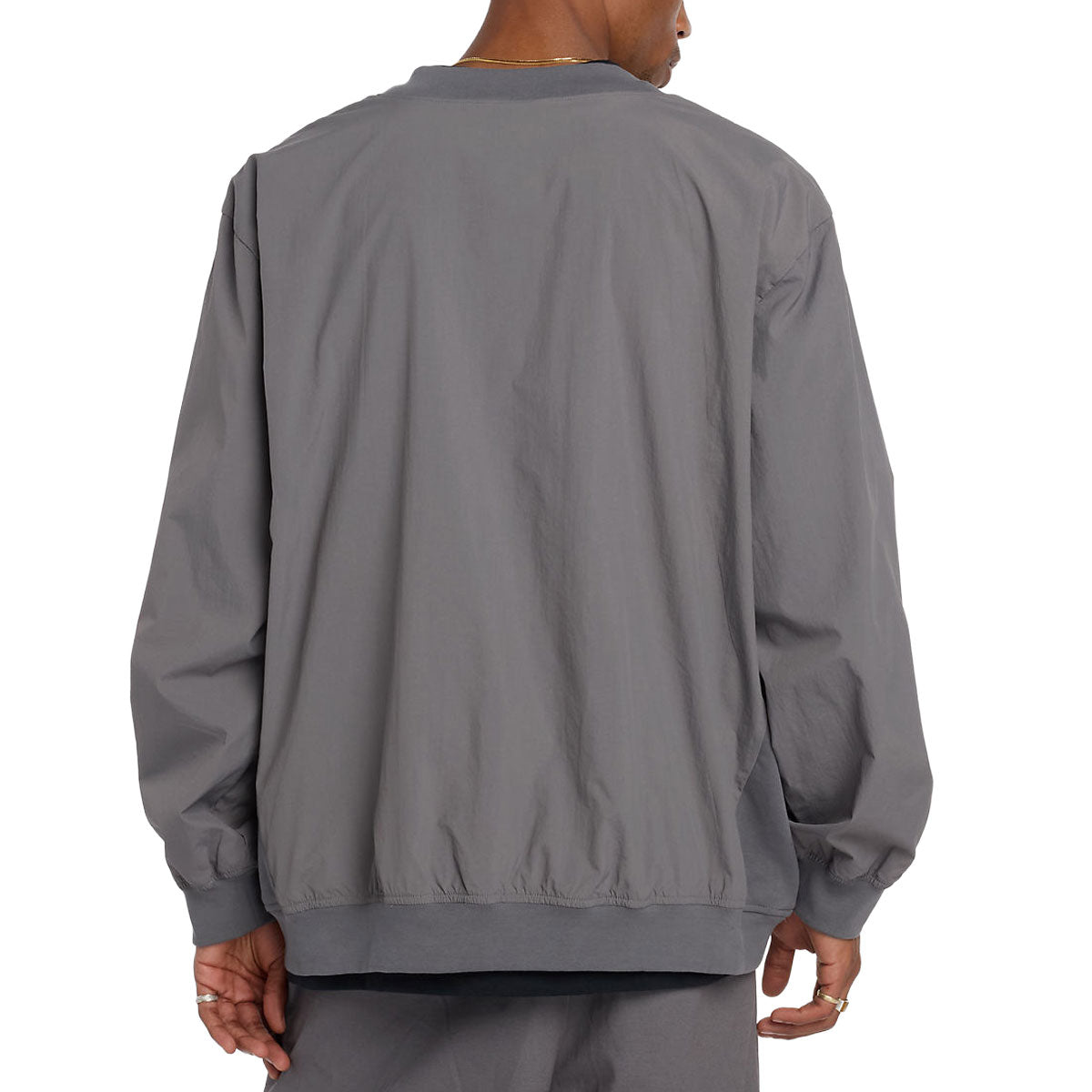 New Balance Numeric Woven Crew Sweatshirt - Castlerock image 2