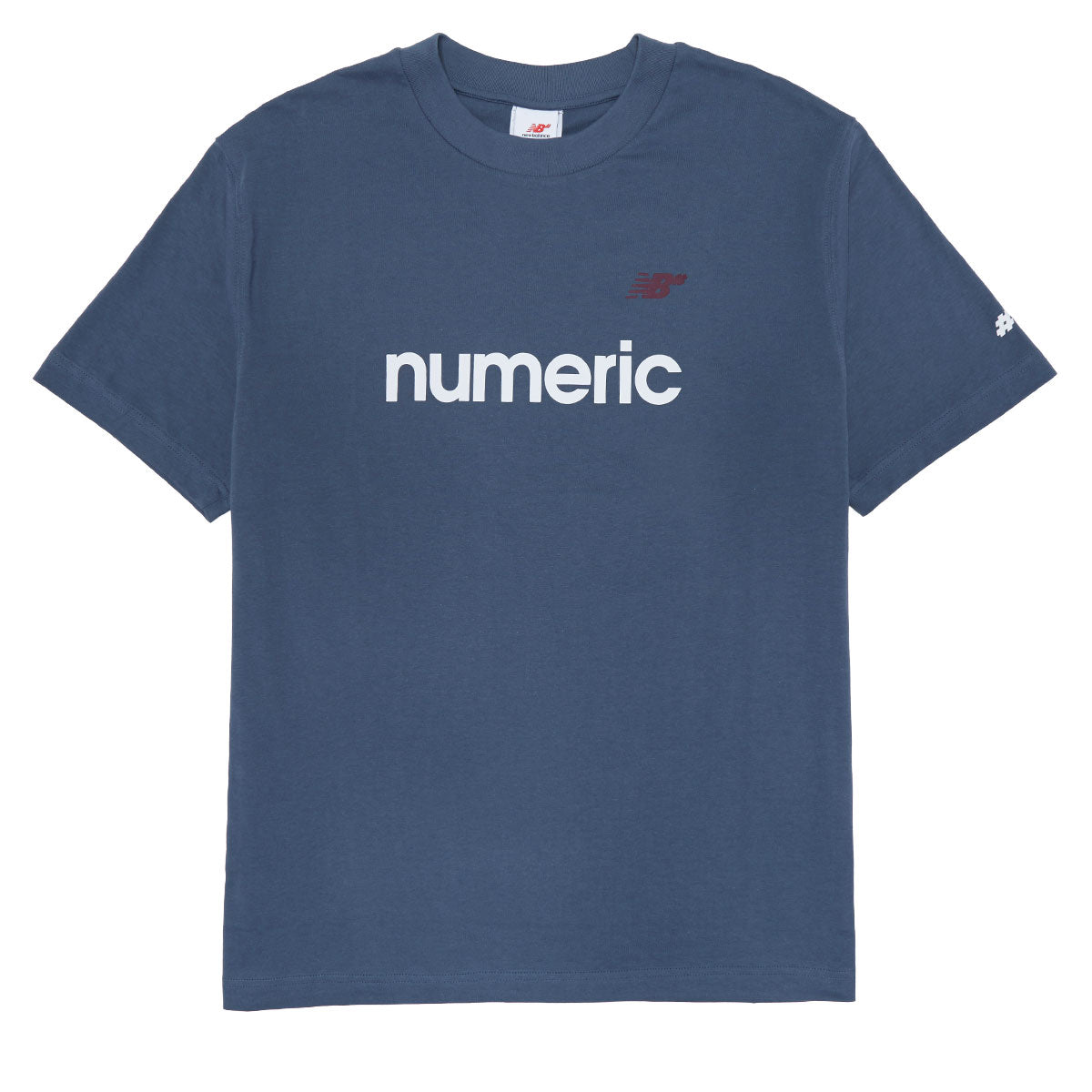 New Balance Numeric Linear Logo T-Shirt - Blue image 1
