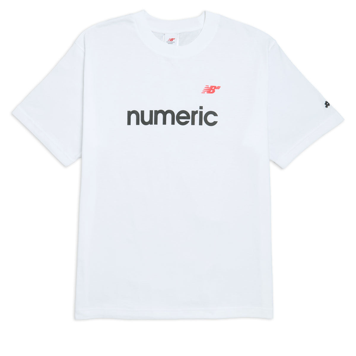 New Balance Numeric Linear Logo T-Shirt - White image 1