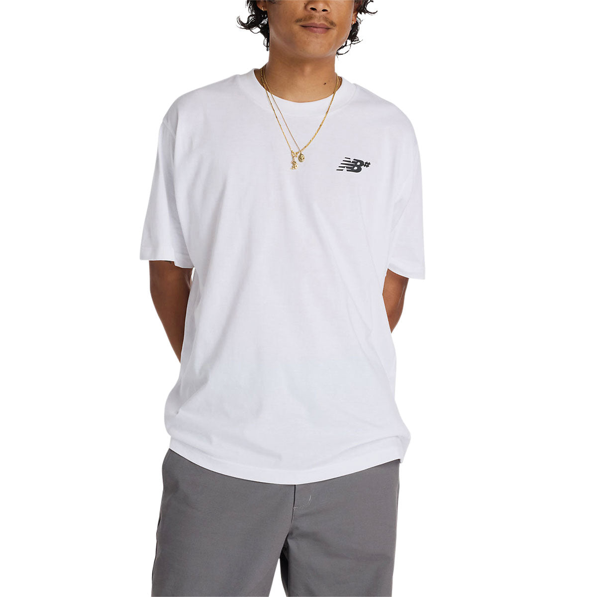 New Balance Numeric Small Logo T-Shirt - White II image 2