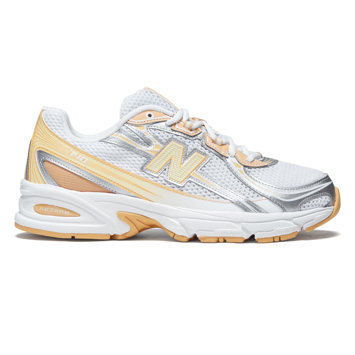 New Balance 740 Shoes - White/Indoor Court image 1