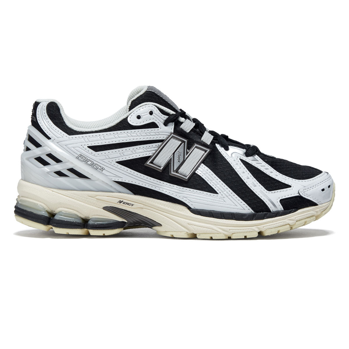 New Balance 1906R Shoes - White/Black/Black Metallic image 1
