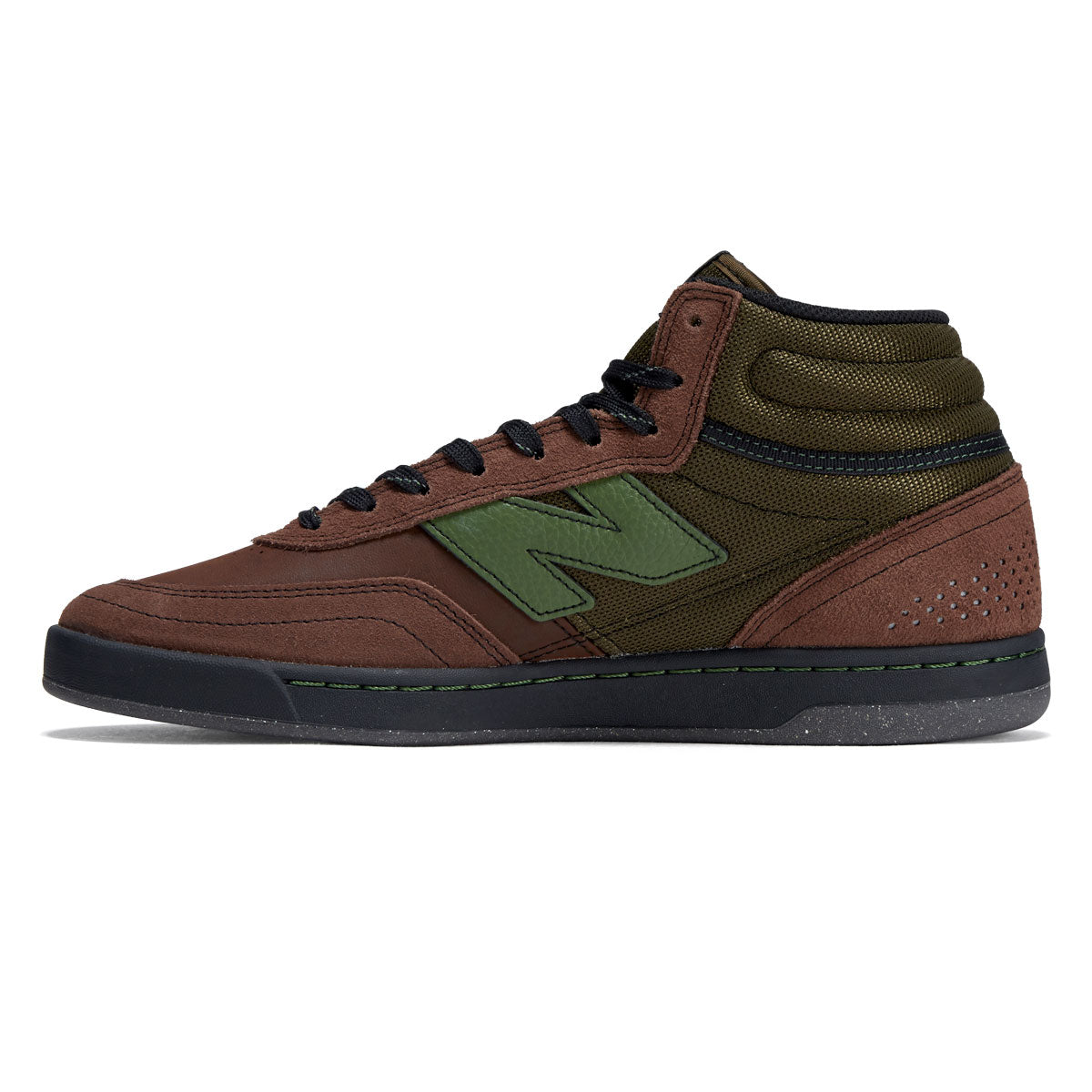 New Balance 440 Hi V2 Wide Shoes - Brown/Olive image 2