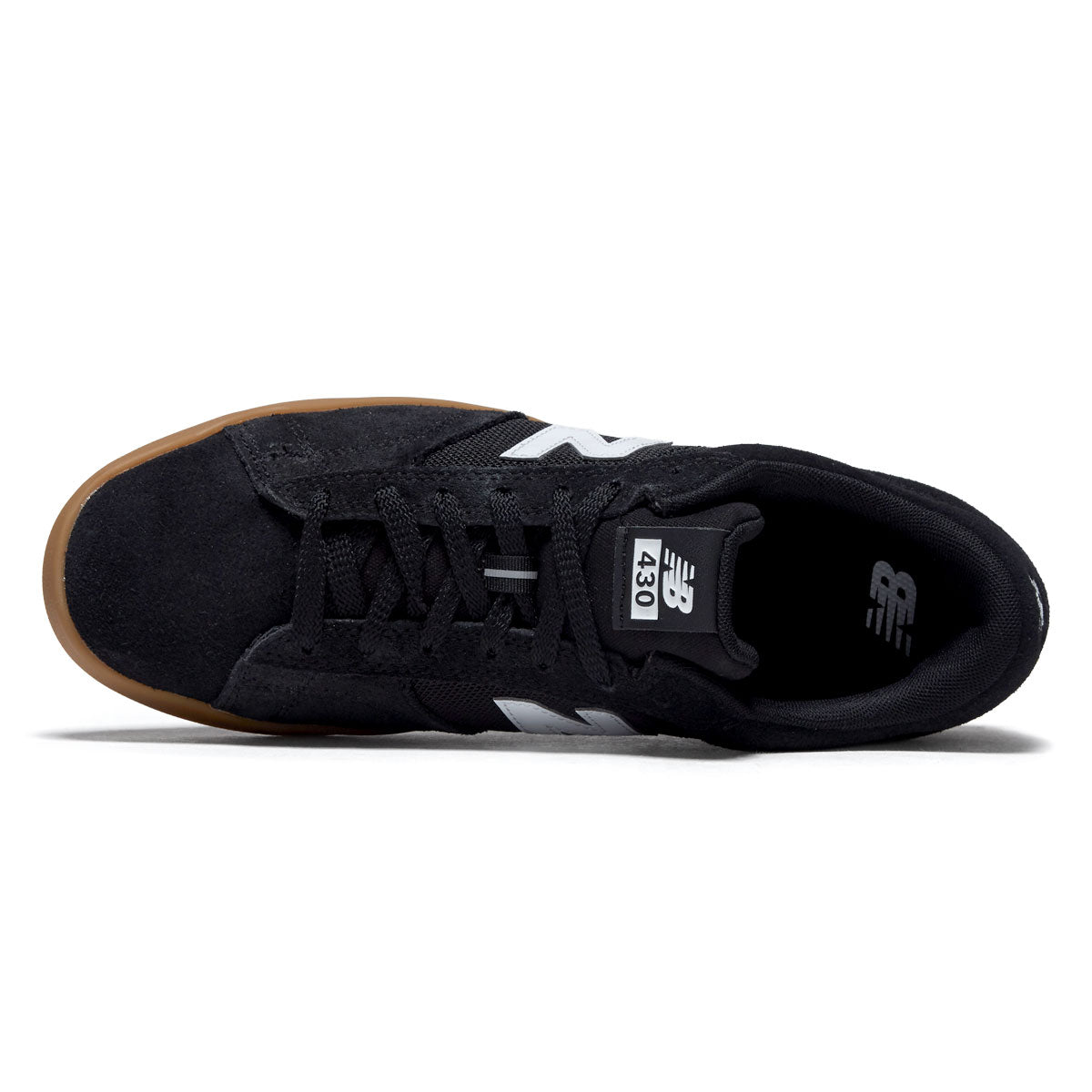 New Balance 430 Shoes - Black/Gum image 3