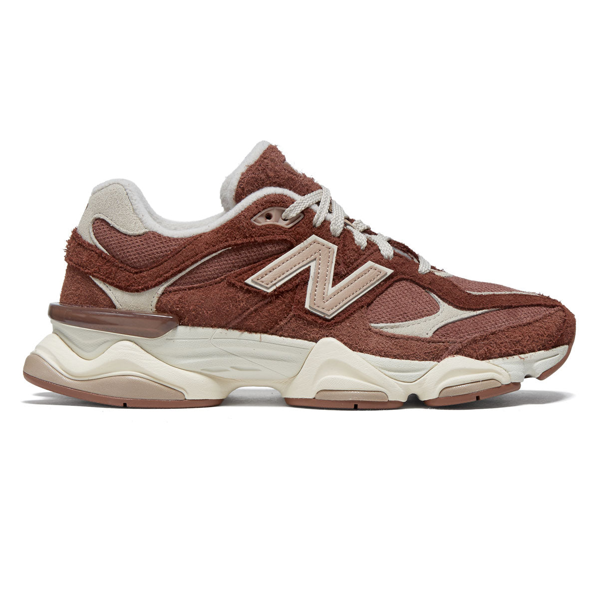 New Balance 9060 Shoes - Rich Oak/Timberwolf image 1