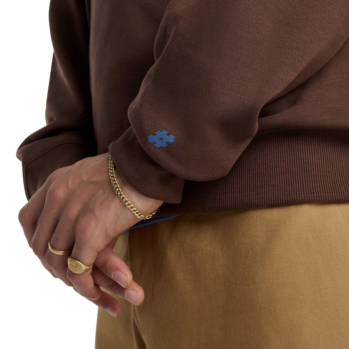 New Balance Numeric Logo Sweatshirt - Pumpernickel image 4