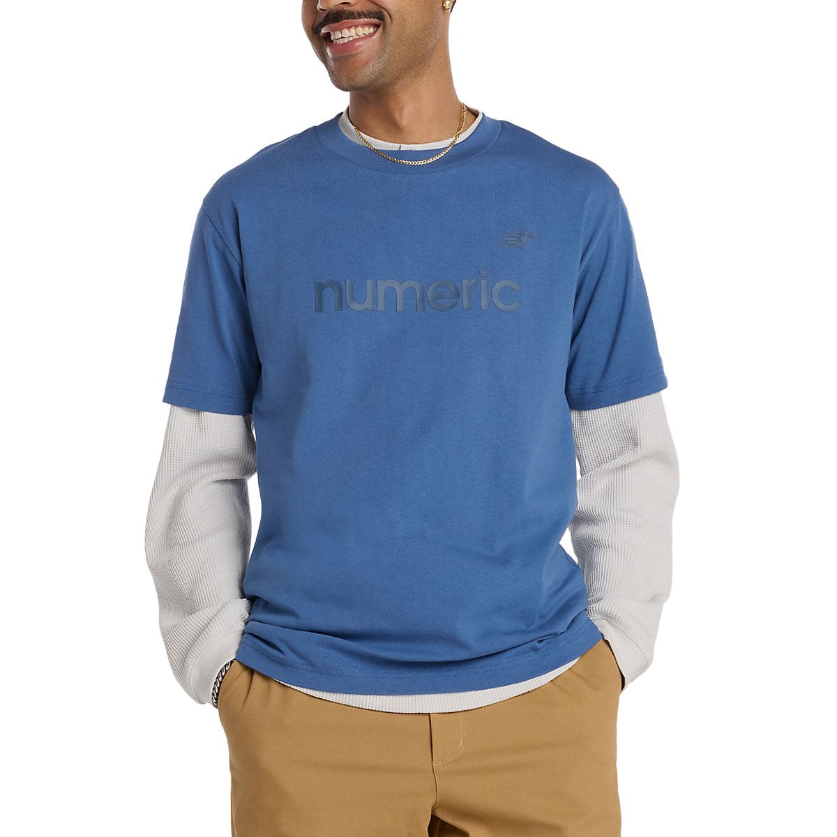 New Balance Numeric Cotton T-Shirt - Magic Blue image 2