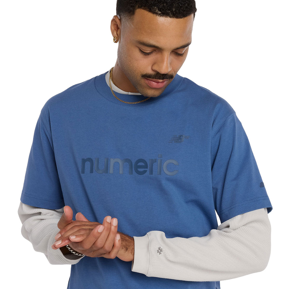 New Balance Numeric Cotton T-Shirt - Magic Blue image 3