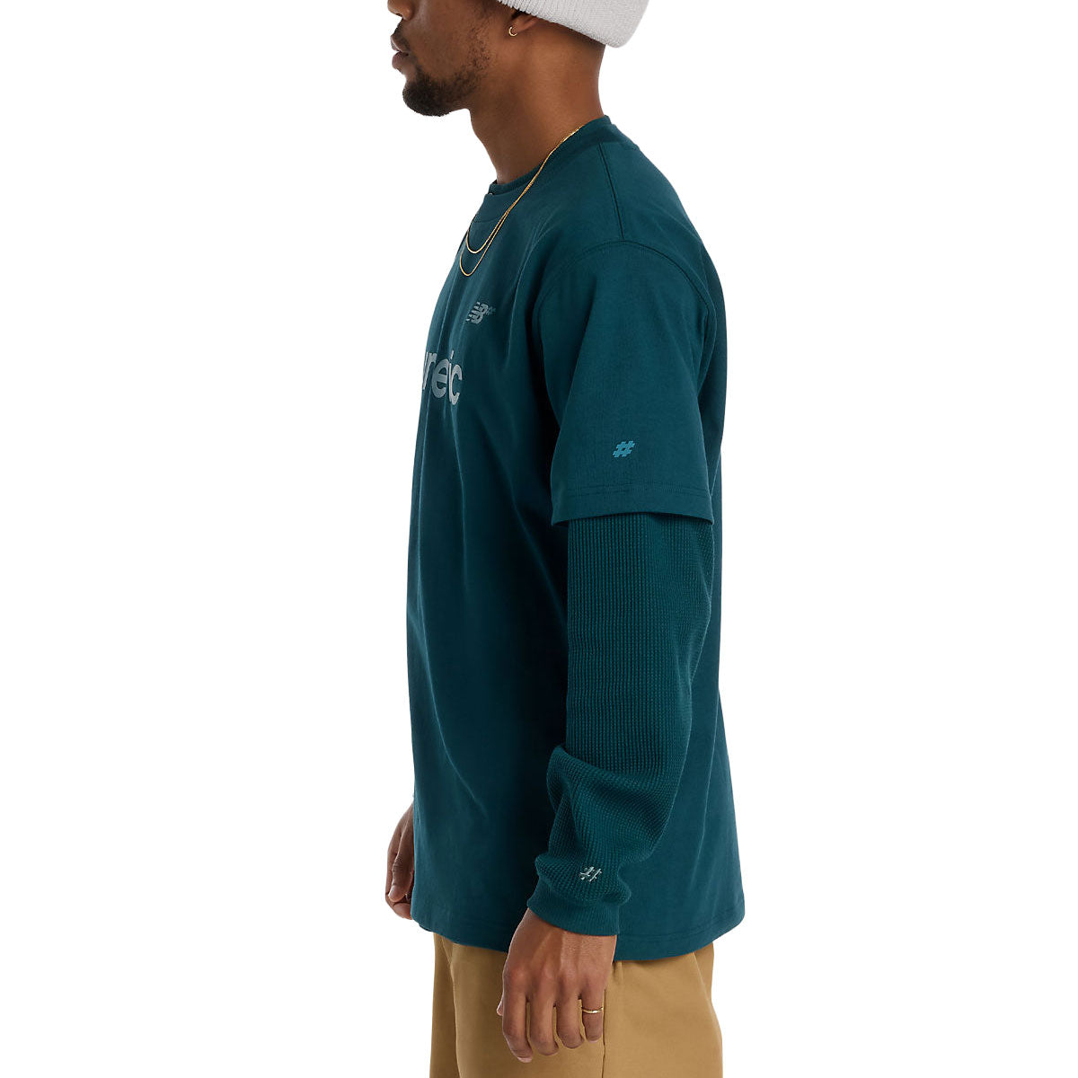 New Balance Numeric Cotton T-Shirt - Medusa Green image 4