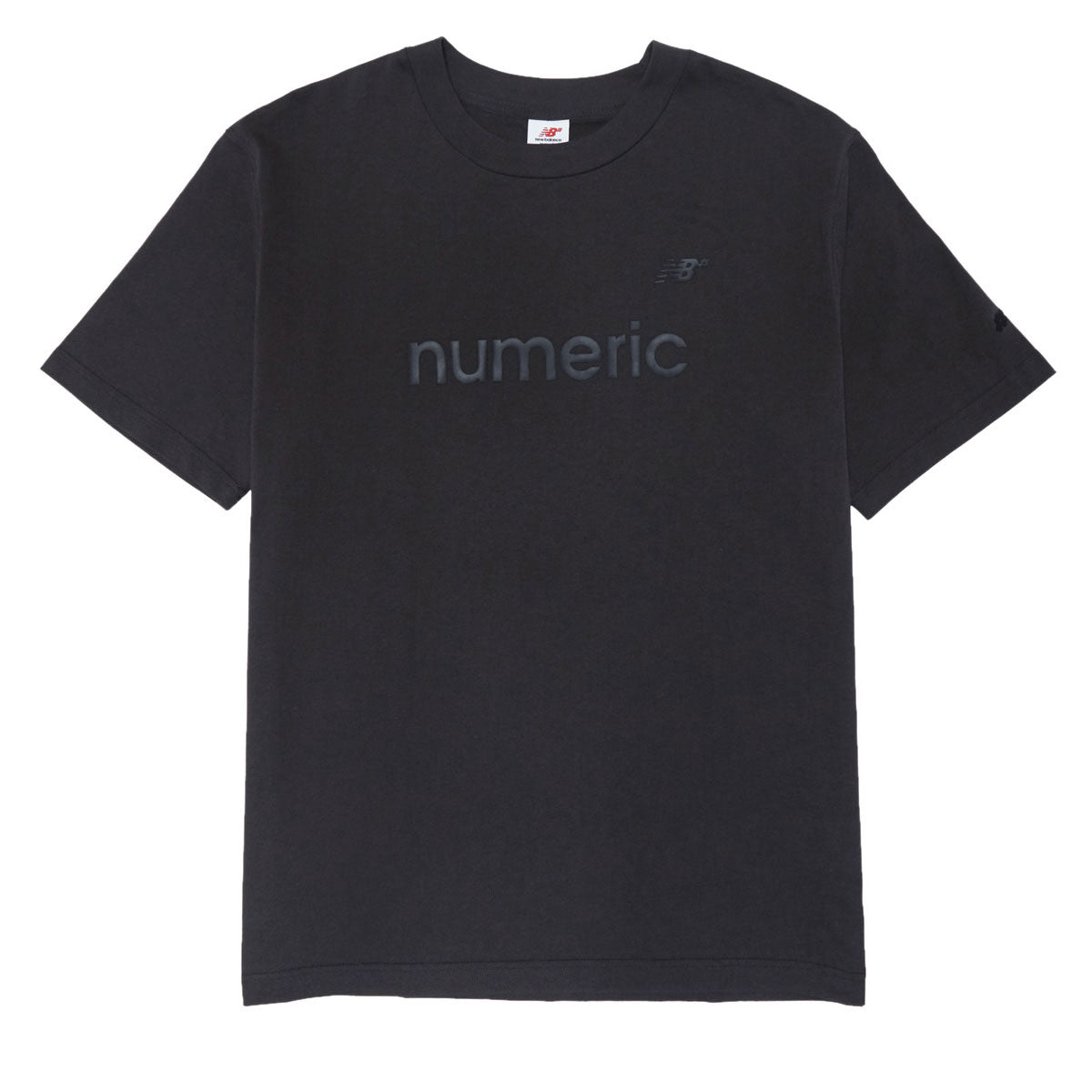 New Balance Numeric Cotton T-Shirt - Faded Black image 1