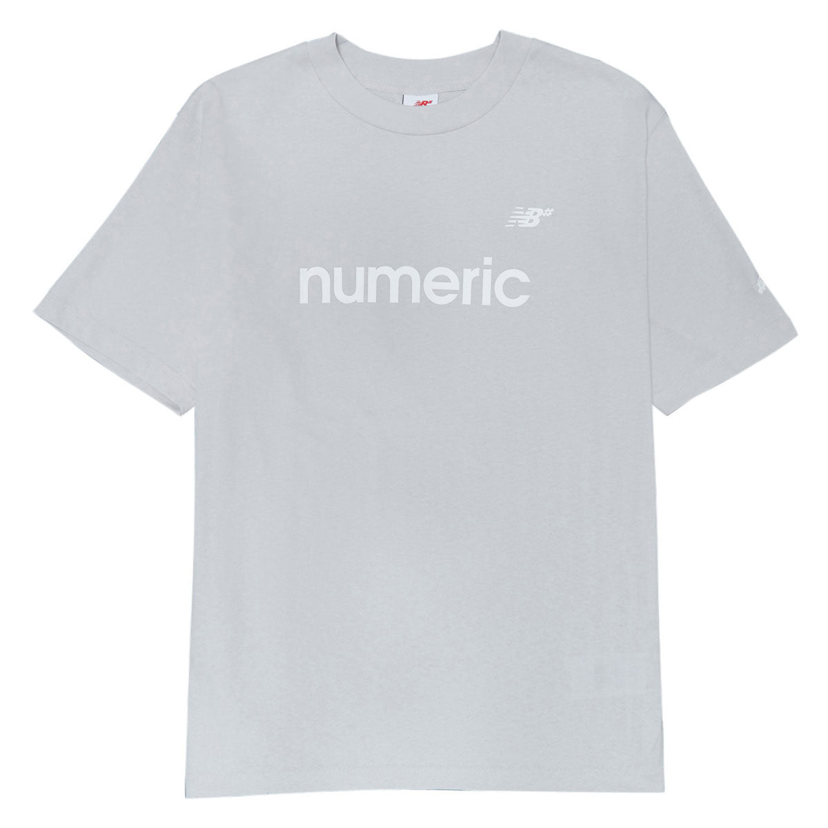 New Balance Numeric Cotton T-Shirt - Grey Matter image 1