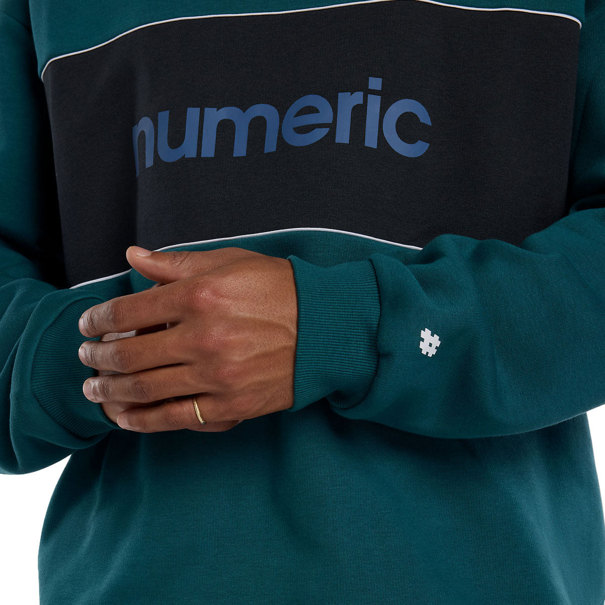 New Balance Numeric Team Sweatshirt - Medusa Green image 4