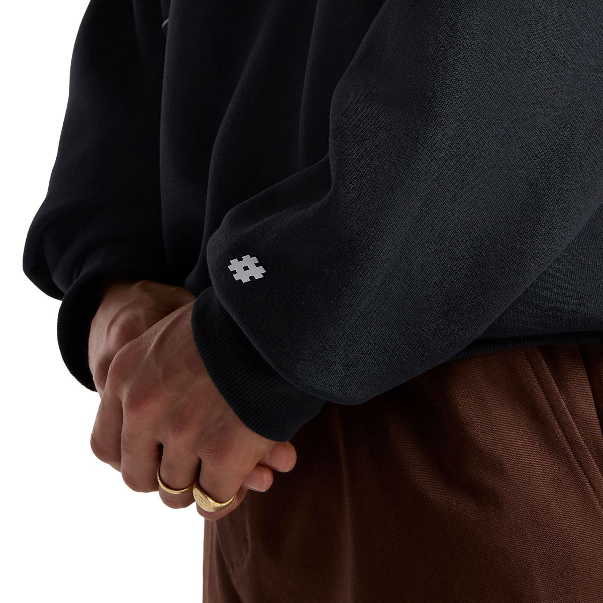 New Balance Numeric Team Sweatshirt - Black image 4