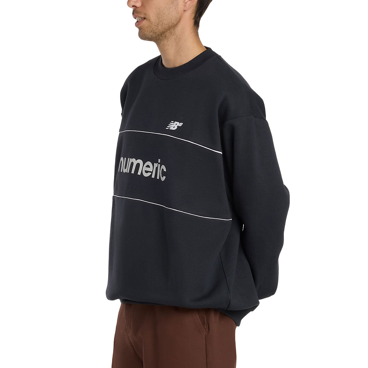 New Balance Numeric Team Sweatshirt - Black image 5