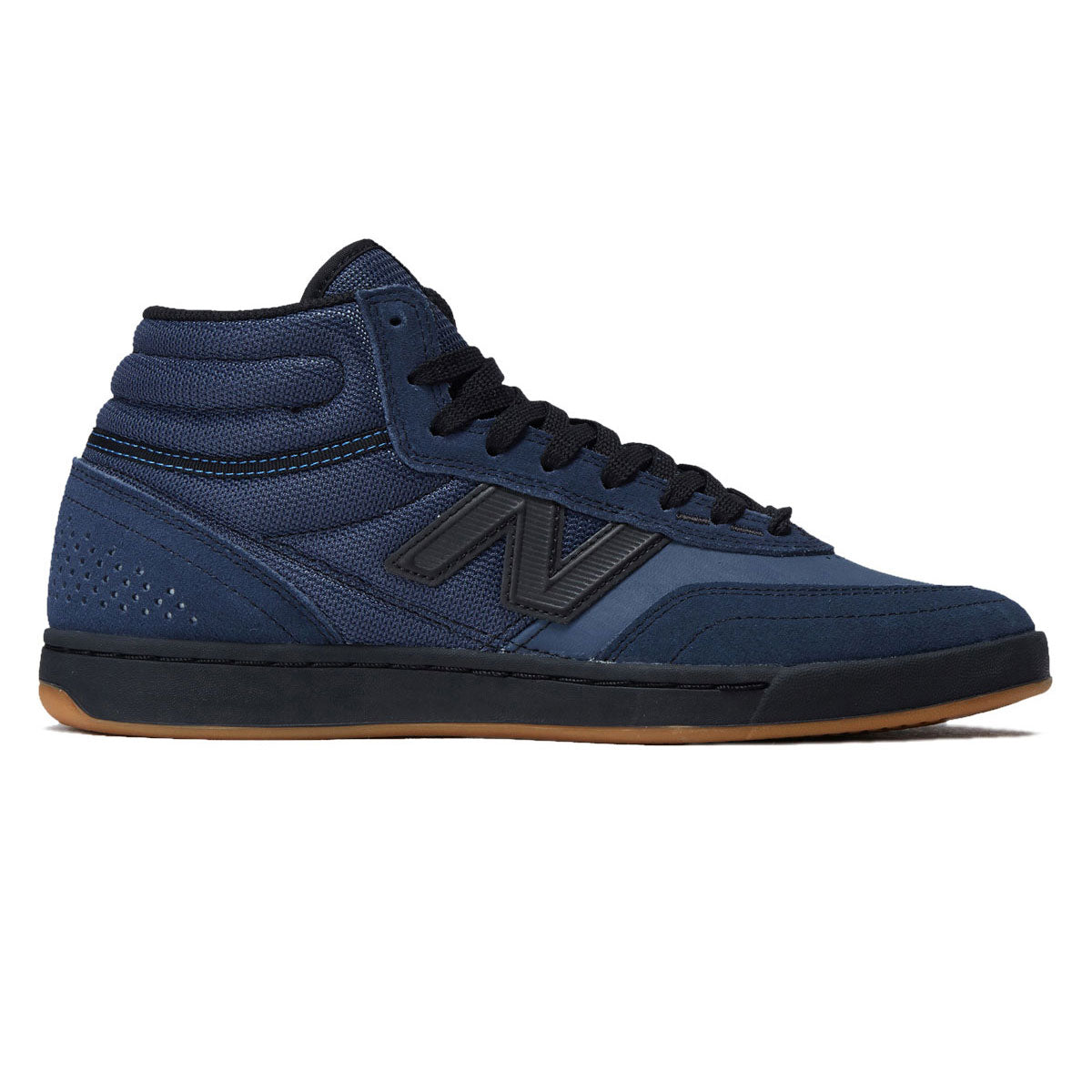 New Balance 440 Hi V2 Shoes - Navy/Black image 1