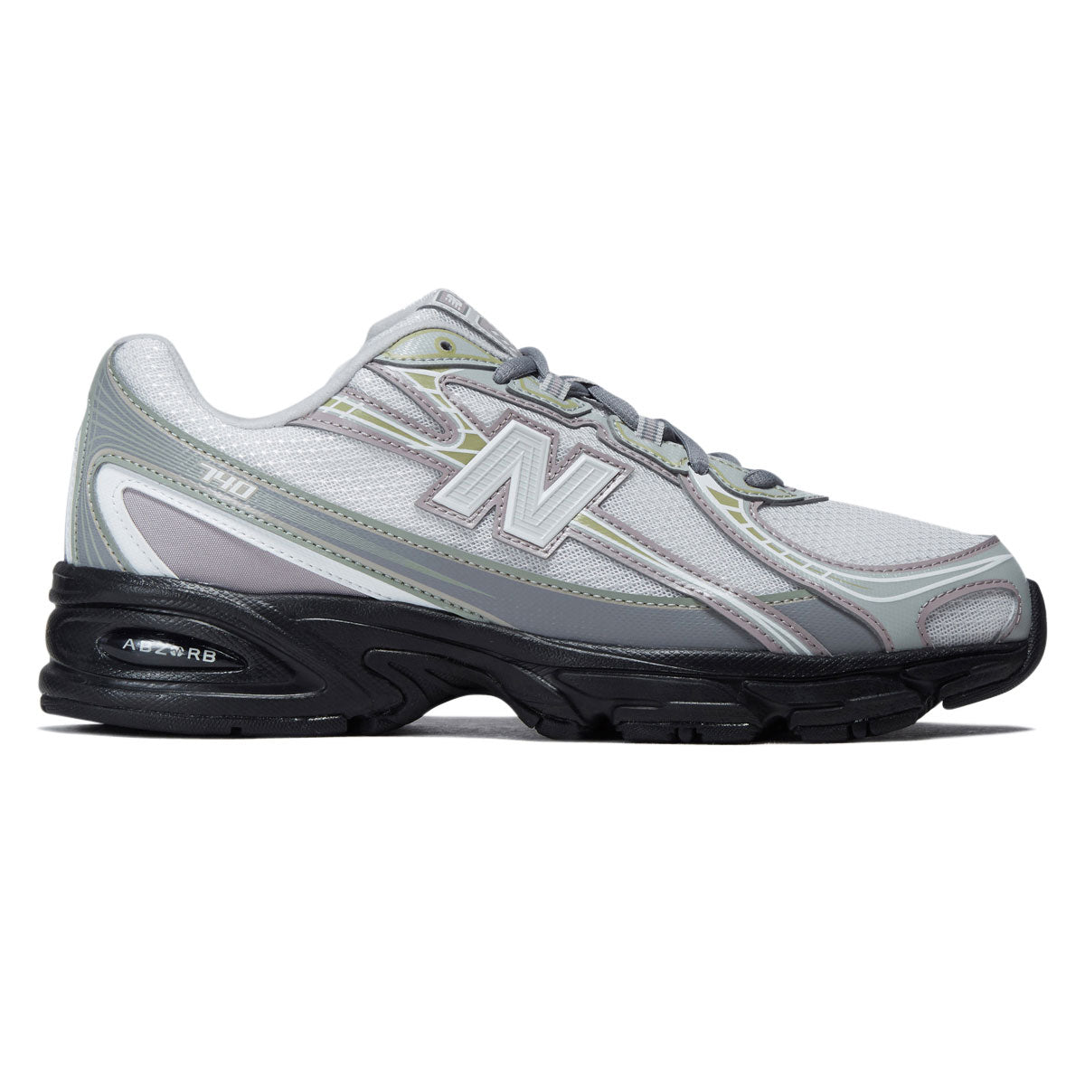 New Balance 740 Shoes - Silver Metallic/Raincloud image 1