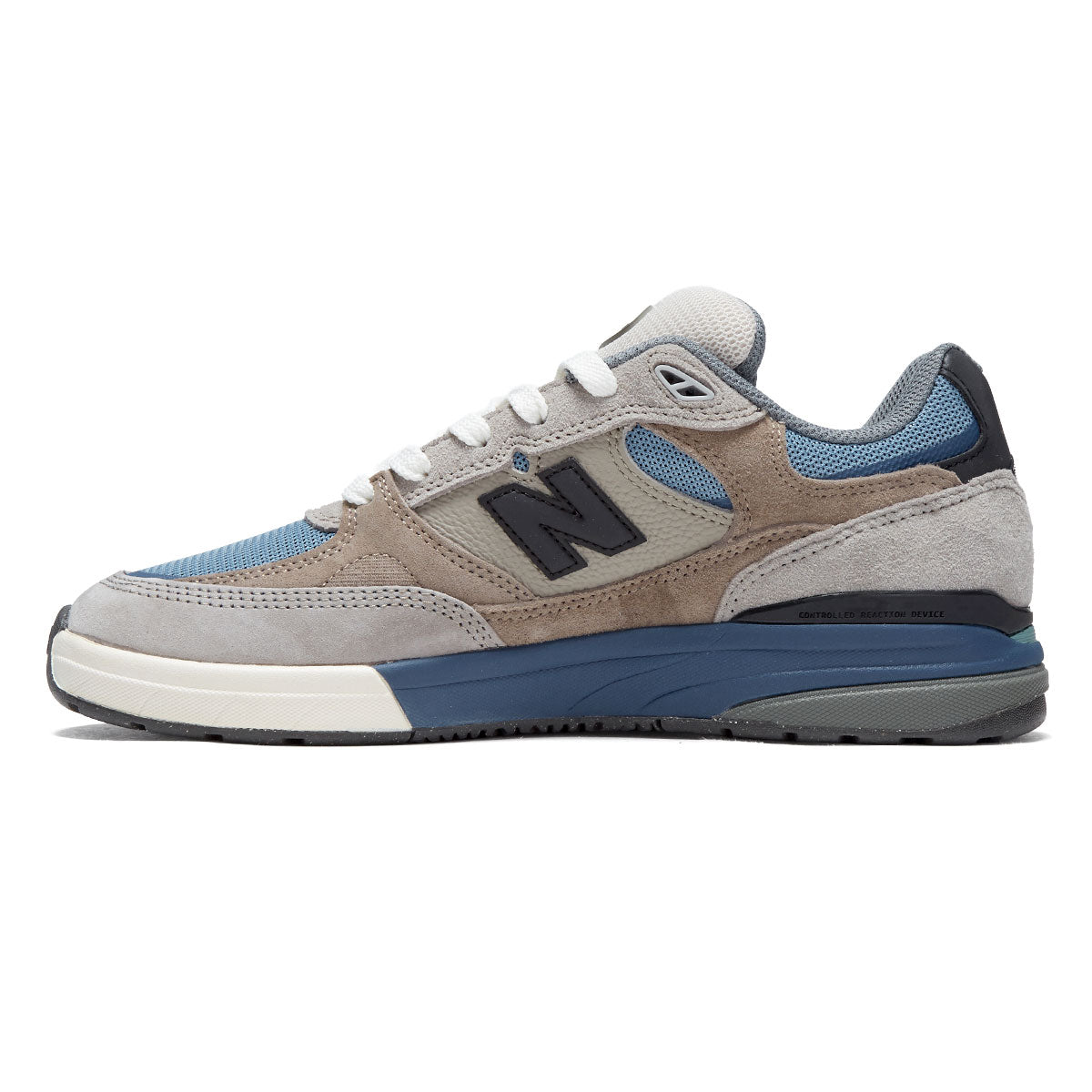 New Balance Andrew Reynolds 933 Shoes - Mushroom/Light Blue image 2